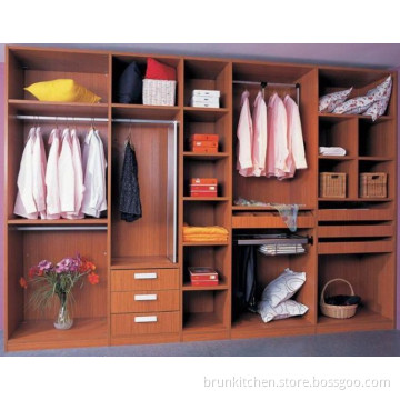 Open Shelf Maple Wardrobe